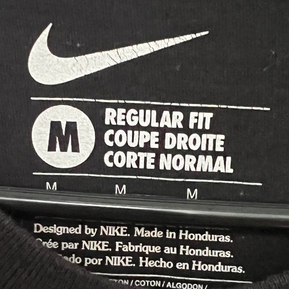 Men's Nike Black Minnesota Vikings Team Peterson 28 Regular Fit T Shirt M - Picture 6 of 10